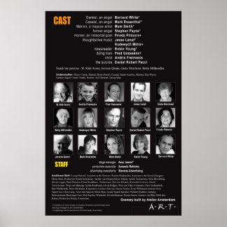 POSTER PAGE DE CAST DES AILES