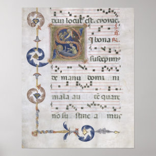 Poster Page de Mme 564 f.13v avec le département initial