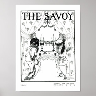 Poster Page de titre de 'The Savoy' No. 1 et 2, 1896 (lis
