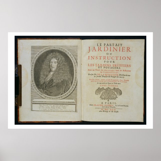 Poster Page de titre et frontispice portrait de l'auteur (Devant)