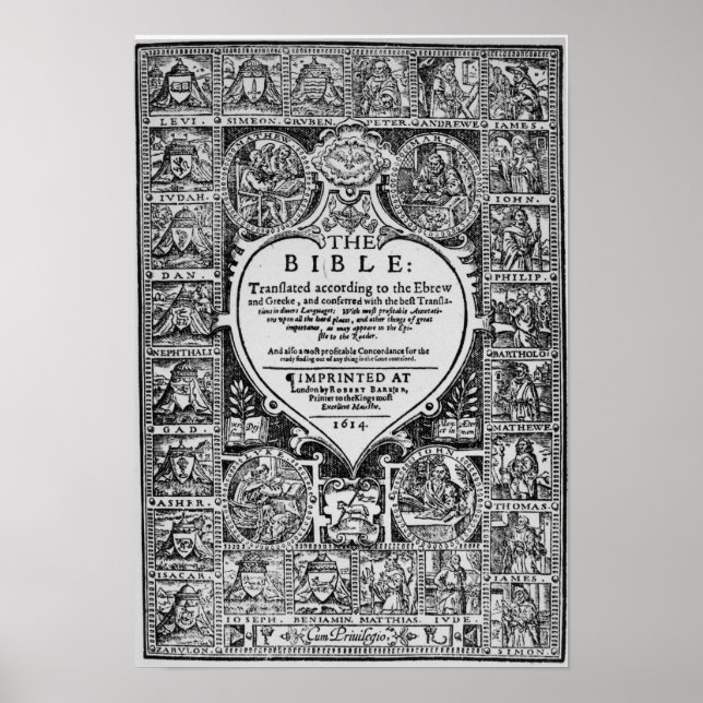 Poster Page de titre pour la traduction anglaise (Devant)