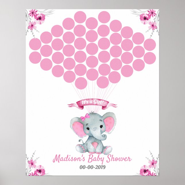 Poster Page du livre d'invité Elephant Alternative Rustiq (Devant)