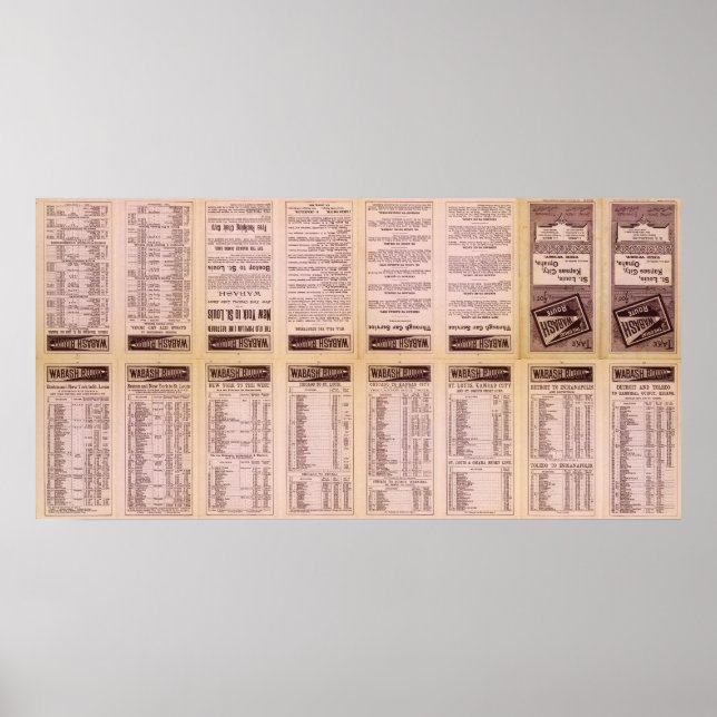 Poster Page Texte Itinéraire (Devant)