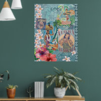 Page vintage Hawaiian : Aloha