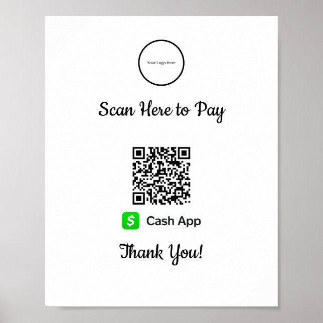 Poster Paiement mobile de l'application de trésorerie | A (Devant)