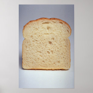 Poster Pain blanc délicieux