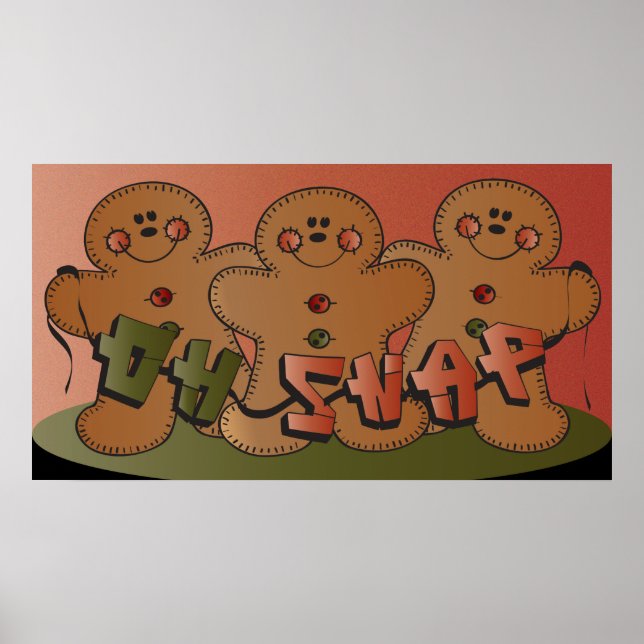 Poster Pain d'épice | Noël (Devant)