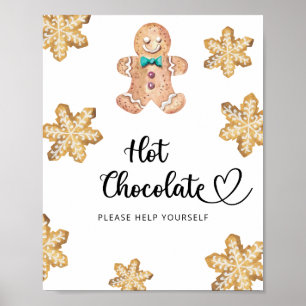 Poster Pain d'épices - Chaud chocolat bar