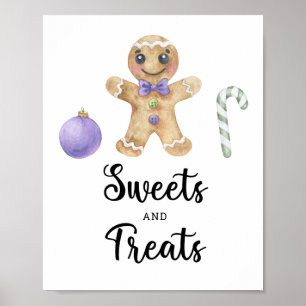 Poster Pain d'épices homme - sucreries et gâteries baby s