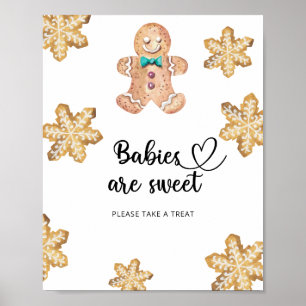 Poster Pain d'épices - les bébés sont doux