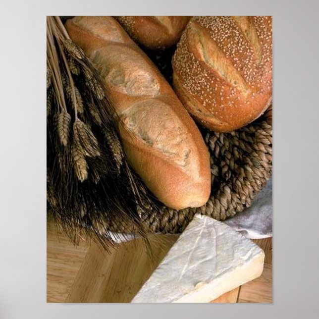 Poster Pain & Fromage (Devant)