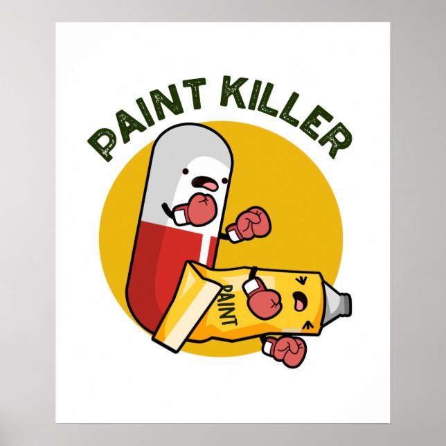 Poster Paint Killer Fundy Pill Pill Pun (Devant)