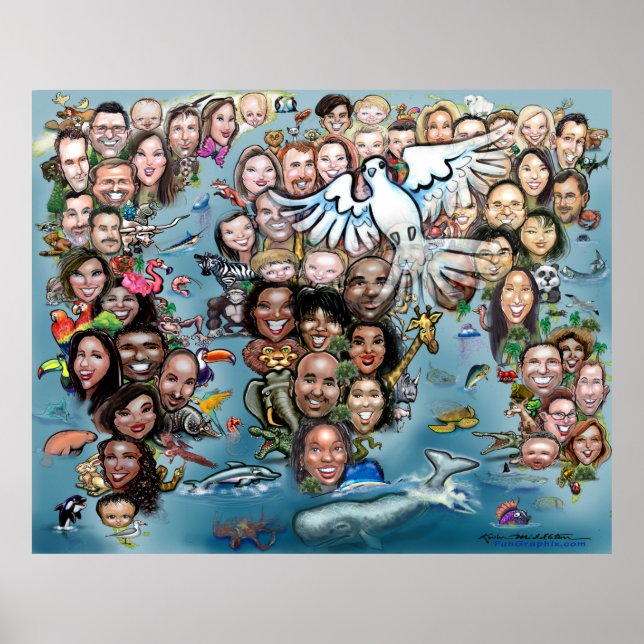 Poster Paix (Devant)