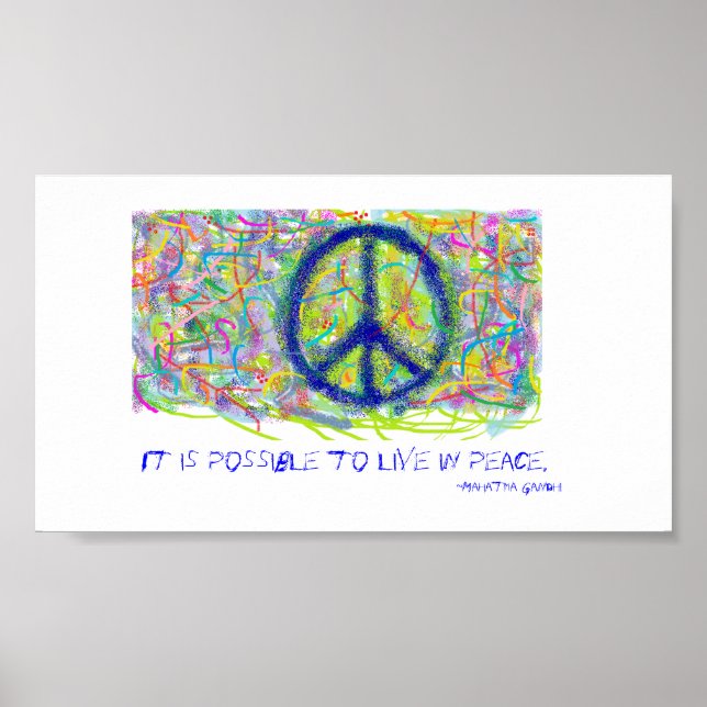 Poster Paix (Devant)