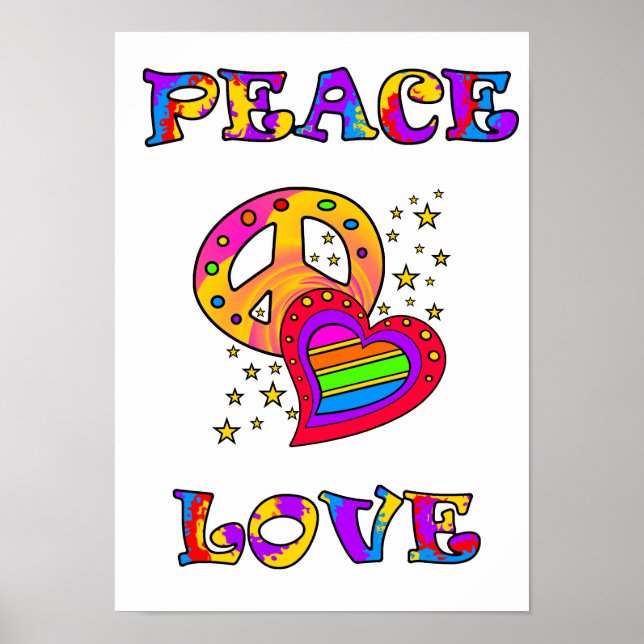 POSTER PAIX & AMOUR (Devant)