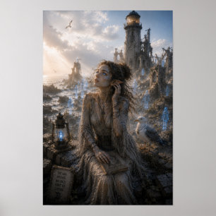 Poster Paix / Auditeur d'esprits / Vieux phare
