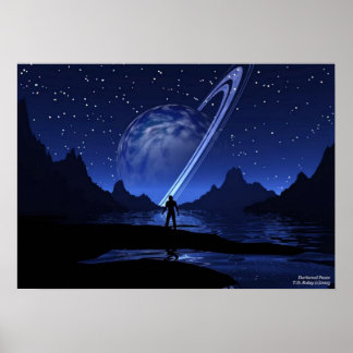 Poster Paix obscurcie