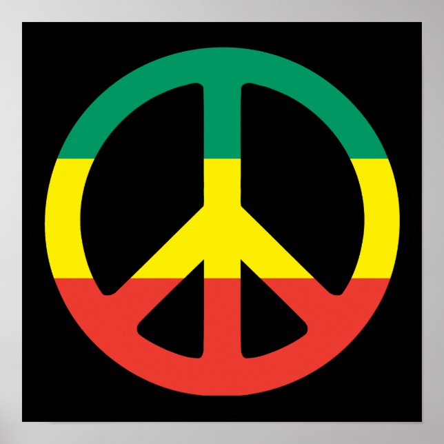 poster paix rasta (Devant)