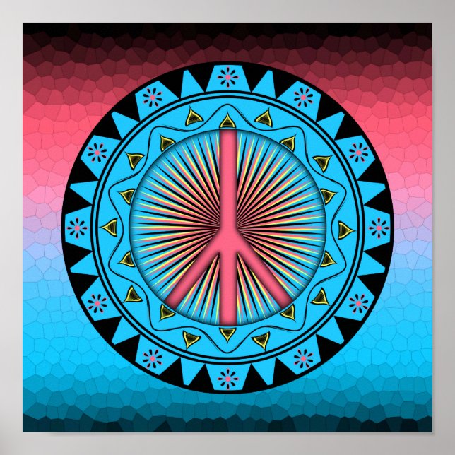 Poster Paix ~ Soleil (Devant)