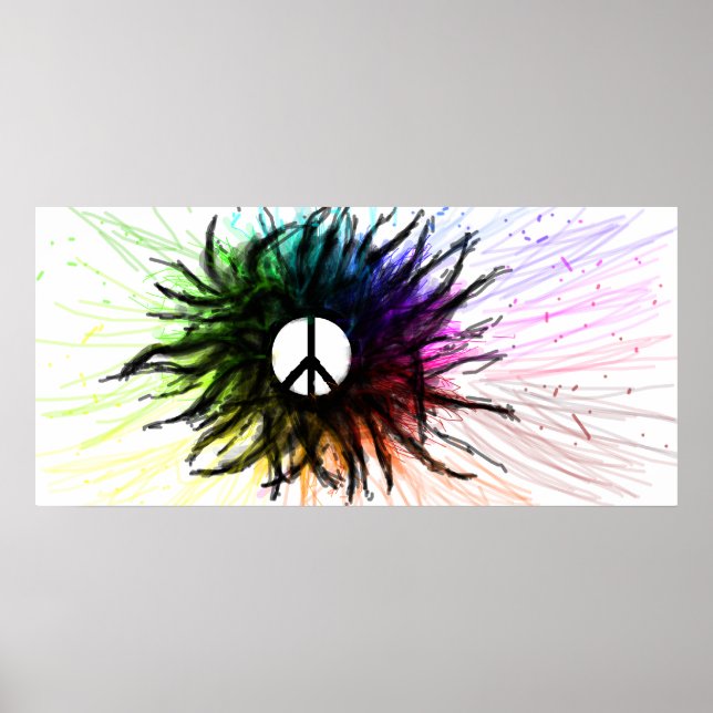 Poster Paix vivante (Devant)