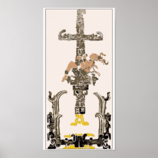 Poster Pakal, L'Ancien Astronaut