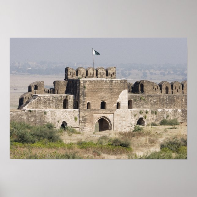 Poster Pakistan, Dina. Porte de Talaqi vue depuis (Devant)