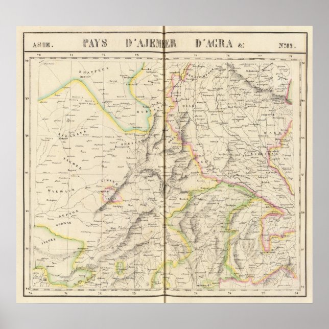 Poster Pakistan, Inde 82 (Devant)