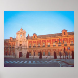 Poster Palacio de Telmo à Séville, Espagne