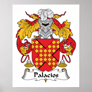 Poster Palacios Family Crest