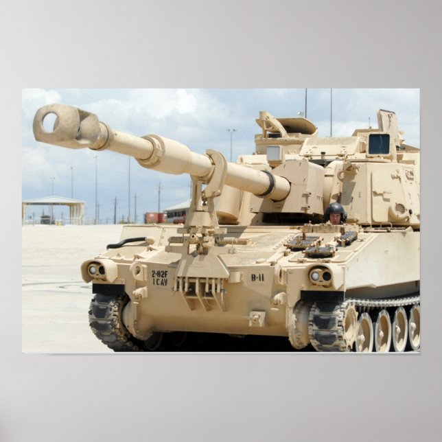 Poster Paladin M109A6 (Devant)