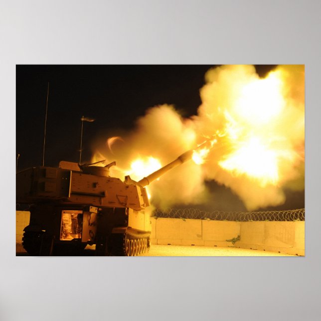 Poster Paladin M-109A6 (Devant)