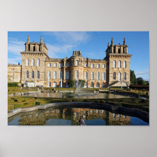 Poster Palais de Blenheim