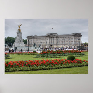 Poster Palais de Buckingham à Londres Angleterre