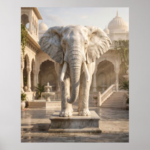 Poster Palais de l'Éléphant de marbre Soleil