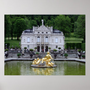 Poster Palais de Linderhof
