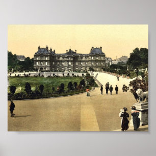 Poster Palais du Luxembourg, Paris, France classique Phot