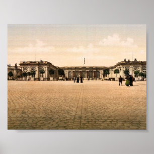 Poster Palais du Trianon grand, Cl de Versailles, France