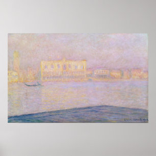 Poster Palais ducal de Claude Monet   de San Giorgio,