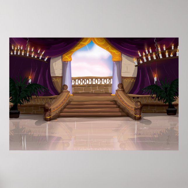 Poster Palais romain (Devant)