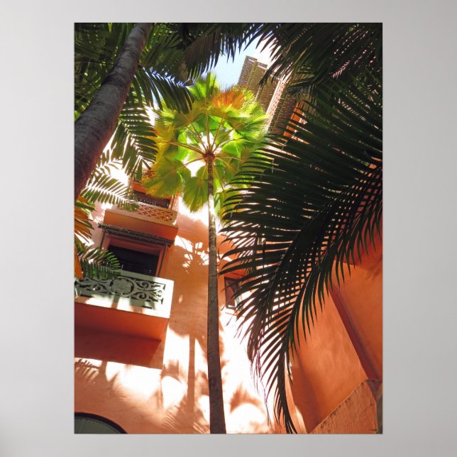 Poster Palais rose (Devant)