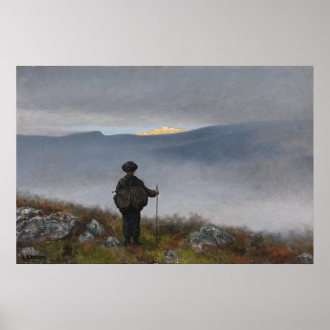 Poster Palais Soria Moria Chimé Theodor Kittelsen (Devant)