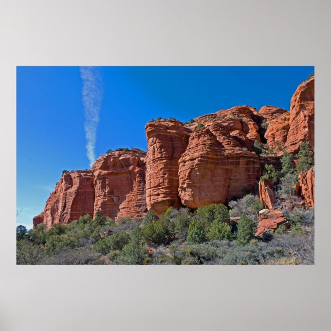 Poster Palatki Red Rocks 3288 (Devant)