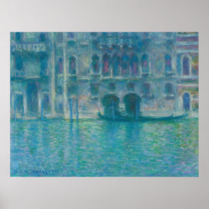 Poster Palazzo da Mula, Venise - Claude Monet Fine Art