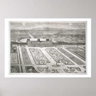 Poster Palazzo di Caserta, de 'Dichiarazione dei Disegn