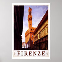 Palazzo Vecchio, Florence, Italie Vintage voyage
