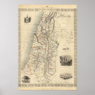 Poster Palestine antique