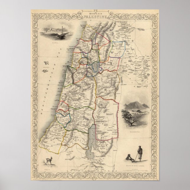 Poster Palestine moderne (Devant)