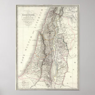 Poster Palestine ou Terre Sainte - La Terre Sainte