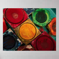 Palette de boîte à peinture aquarelle pour artiste