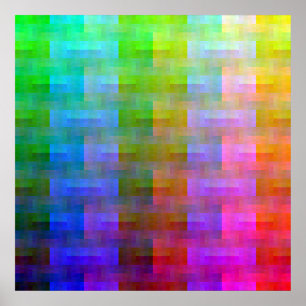 Poster Palette grattée (Classée)